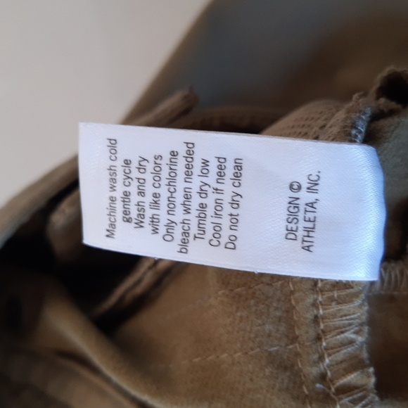 EUC Athleta Skirt Dark Khaki Sz 4 - Picture 4 of 5